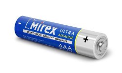 Батарея щелочная Mirex LR03 \/ AAA 1,5V (цена за 1 бат.)