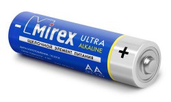 Батарея щелочная Mirex LR6 \/ AA 1,5V (цена за 1 бат.)